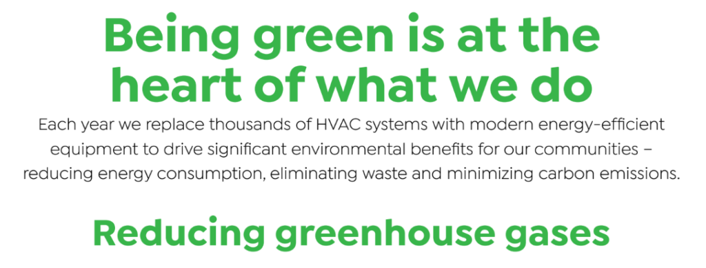 Learn about us and our energy-efficient HVAC systems, designed to reduce energy use, minimize waste, and lower carbon emissions for a cleaner environment.